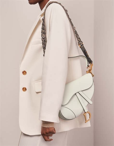 dior strap saddle bag|dior bag with thick strap.